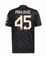 Bayern Munich Aleksandar Pavlovic #45 Tredjedrakt 2025-26 Korte ermer